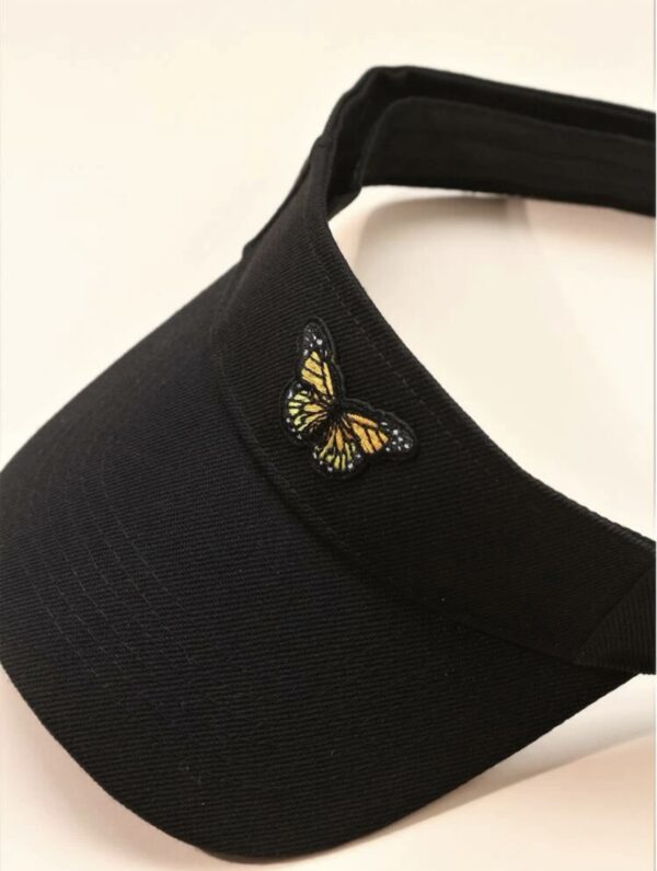 Butterfly Graphic Visor Hat - Image 2