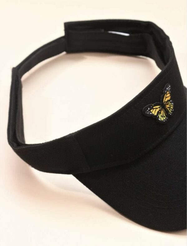 Butterfly Graphic Visor Hat - Image 3