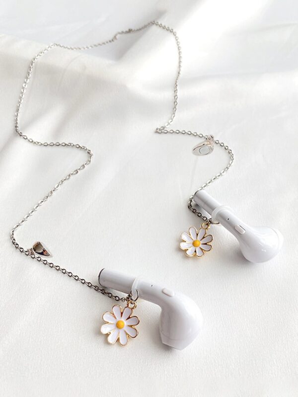 Flower Decor Earphone Anti-lost Chain