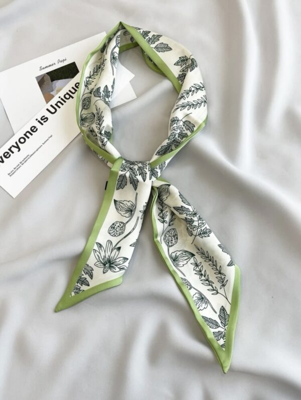 Leaf Print Hair Band/Scarf