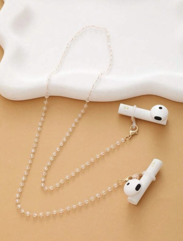 Clear Earphone Anti-lost Chain - Image 2