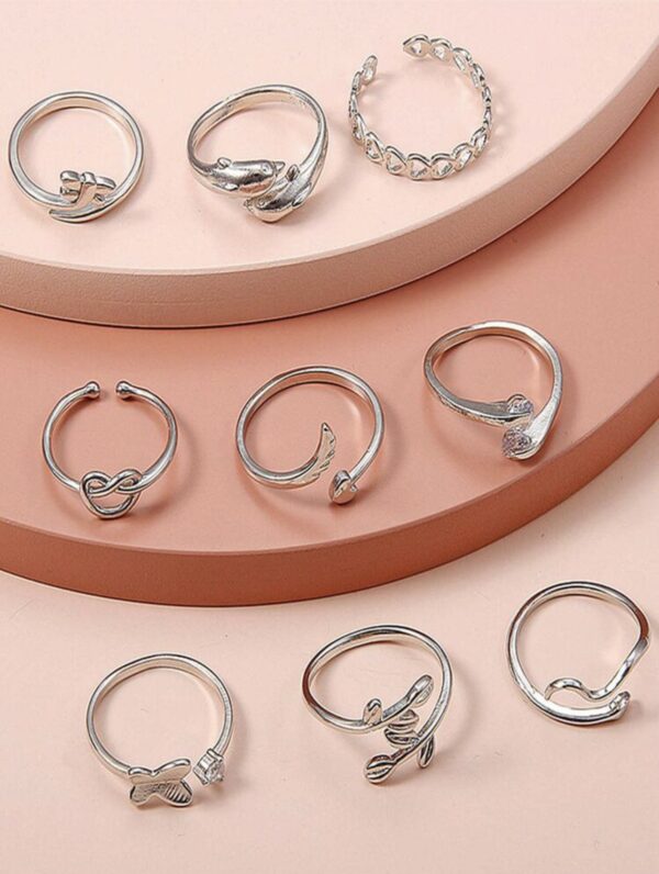 9pcs Adjustable Foot Ring - Image 2