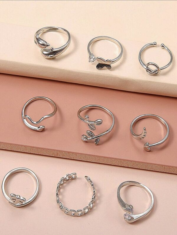 9pcs Adjustable Foot Ring - Image 3