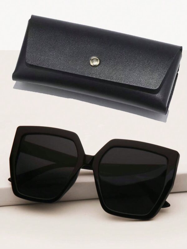 Acrylic Frame Black Sunglasses