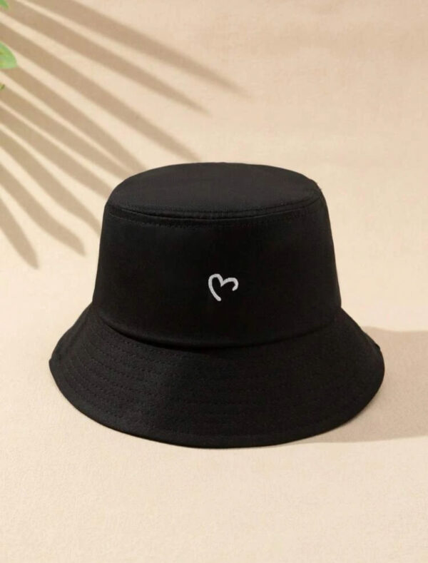 Love Embroidery Bucket Hat