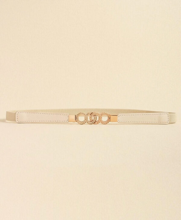 Nude Elastic Waist Belt