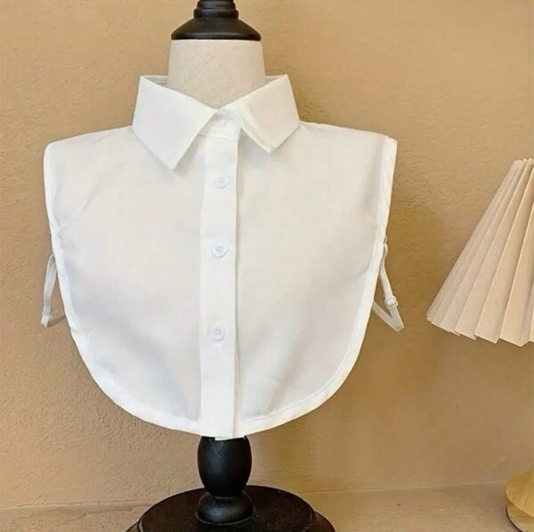 Detachable Dickey Collar Blouse Half Shirt