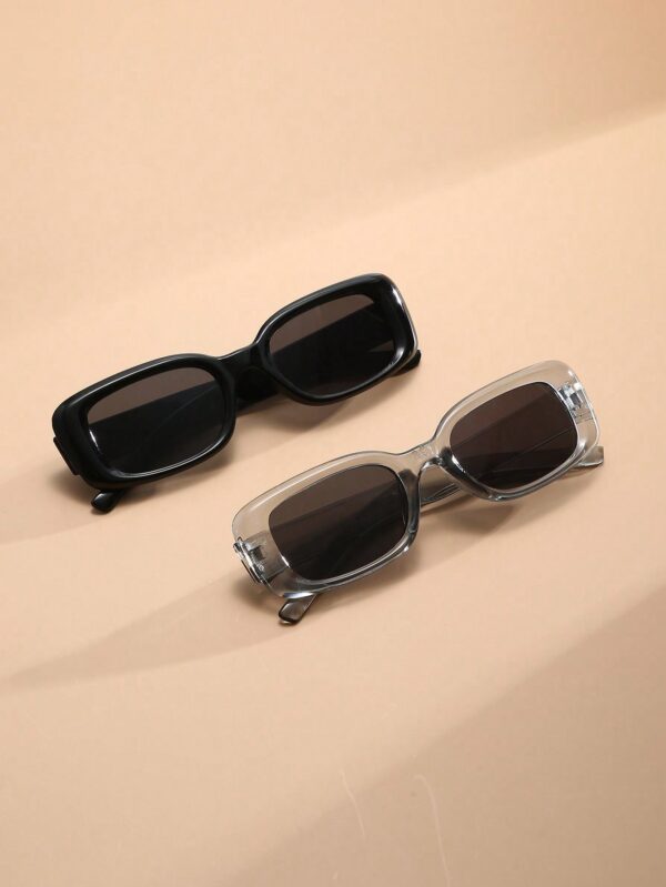 2pcs Unisex Fashionable Sunglasses