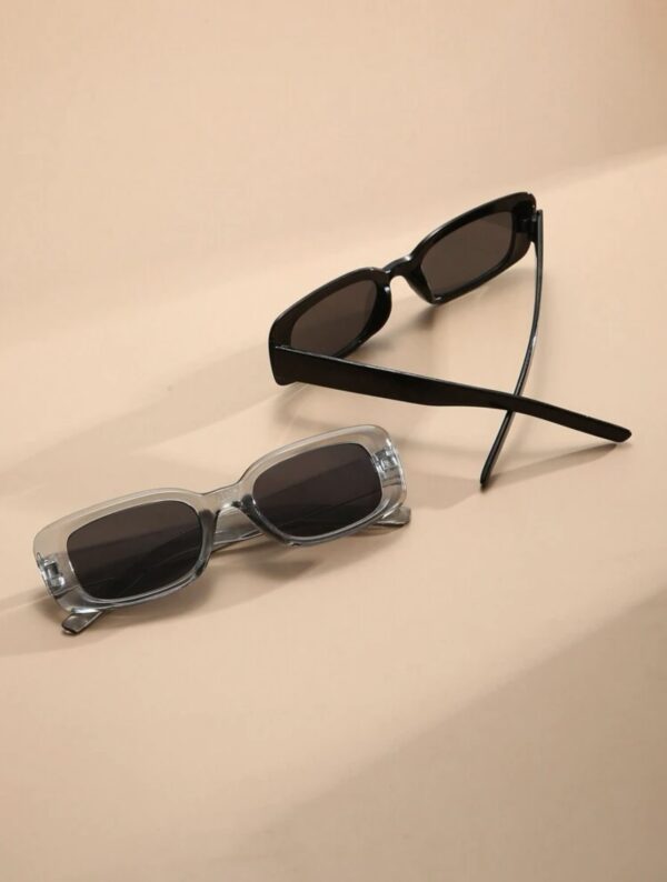 2pcs Unisex Fashionable Sunglasses - Image 4