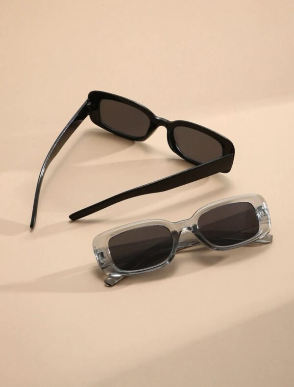 2pcs Unisex Fashionable Sunglasses - Image 3