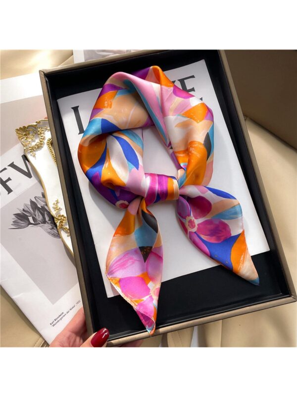 1pc Floral Print Elegant Scarf