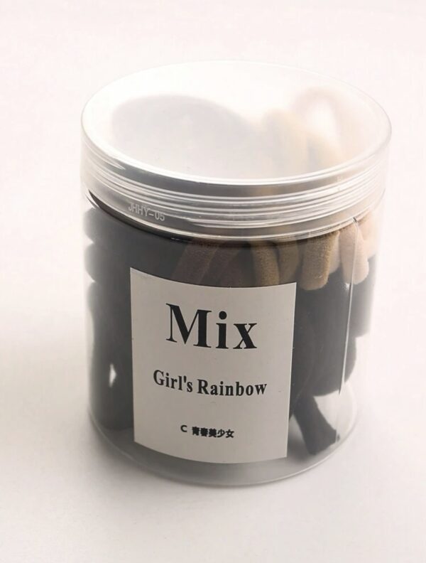 50pcs/Can Elastic Hair Ties - Image 3