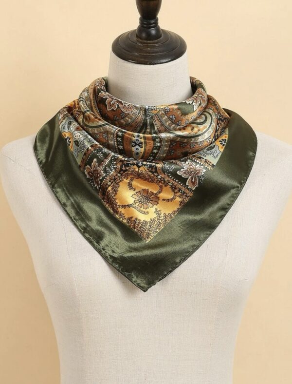 1pc Paisley Print Scarf - Image 3