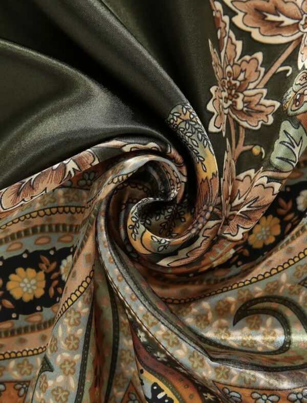 1pc Paisley Print Scarf - Image 4