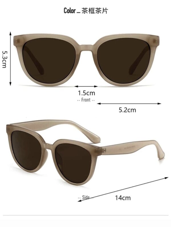 Cat Eye Fashionable Sunglasses - Image 3