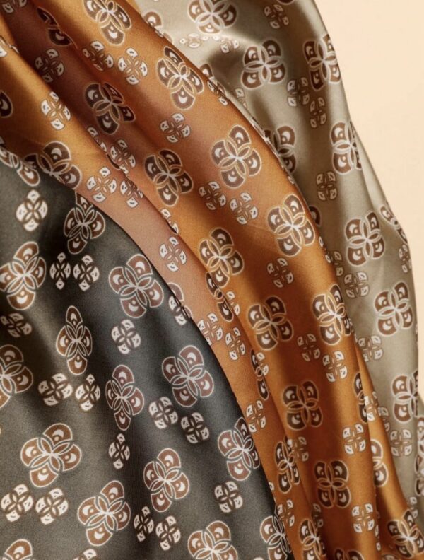 Polka Dot Square Decorative Scarf - Image 4