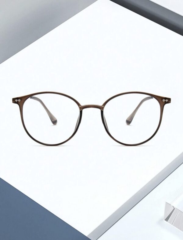 Stylish Simple Anti-Blue Light Glasses - Image 3