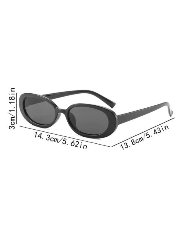 Fashionable and Unique Small Frame Sunglasses - Image 3