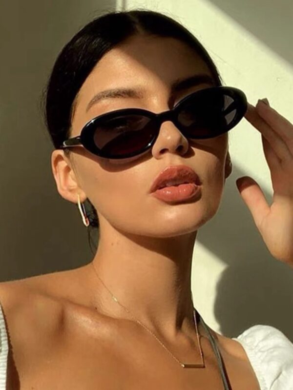 Fashionable and Unique Small Frame Sunglasses - Image 2