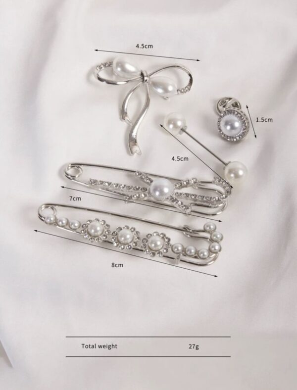 5pcs Multifunctional Pin/Brooch Set - Image 4