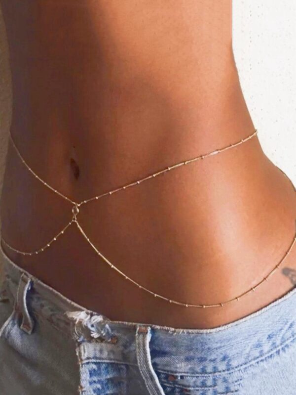 Fashionable Layered Waist Chain