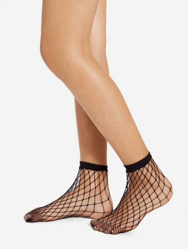 1pair Fishnet Socks