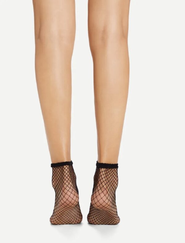 1pair Fishnet Socks