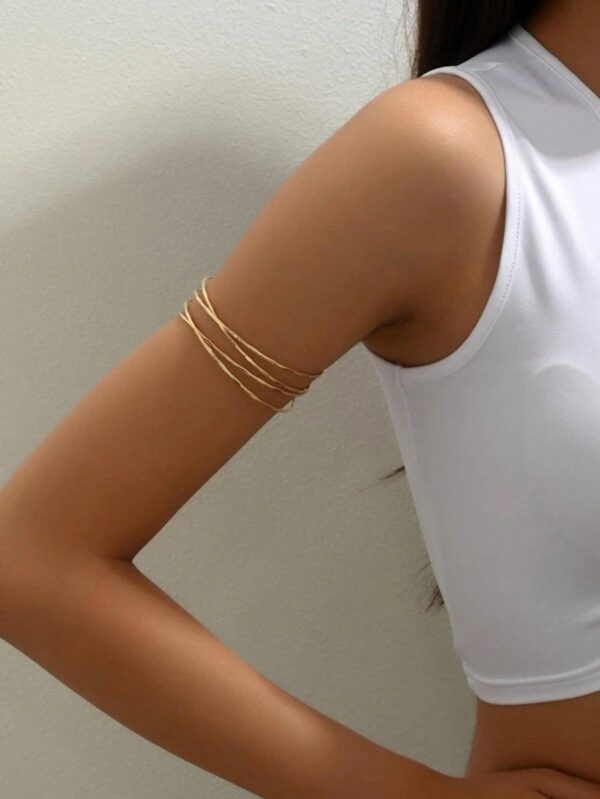 Minimalist Layered Arm Cuff