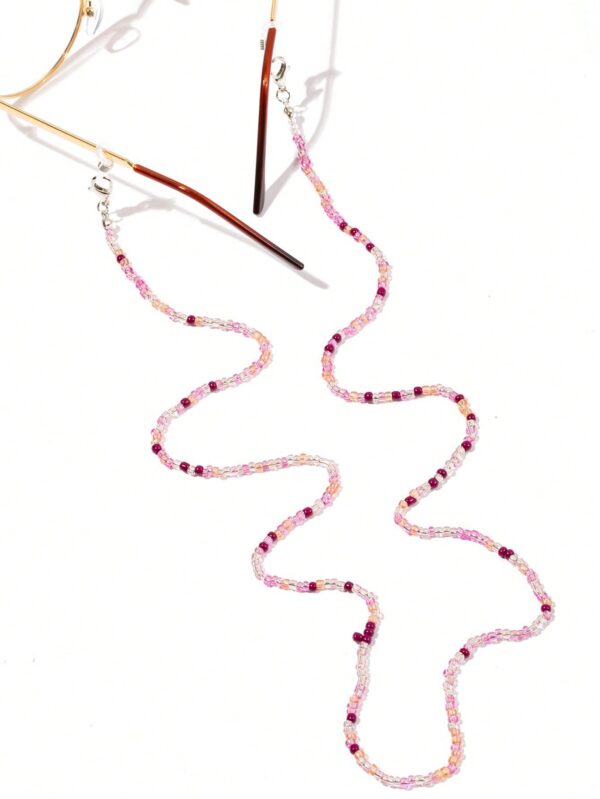 1pc Acrylic Bohemian Style Beaded Eyewear Chain