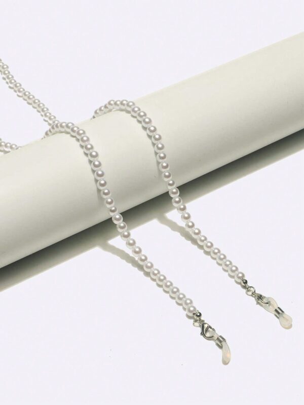 6mm Faux Pearl Eyeglasses Chain