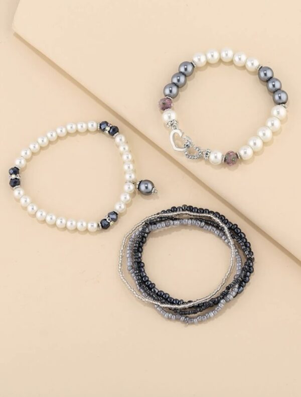 6pcs Beaded Bracelet - Image 2