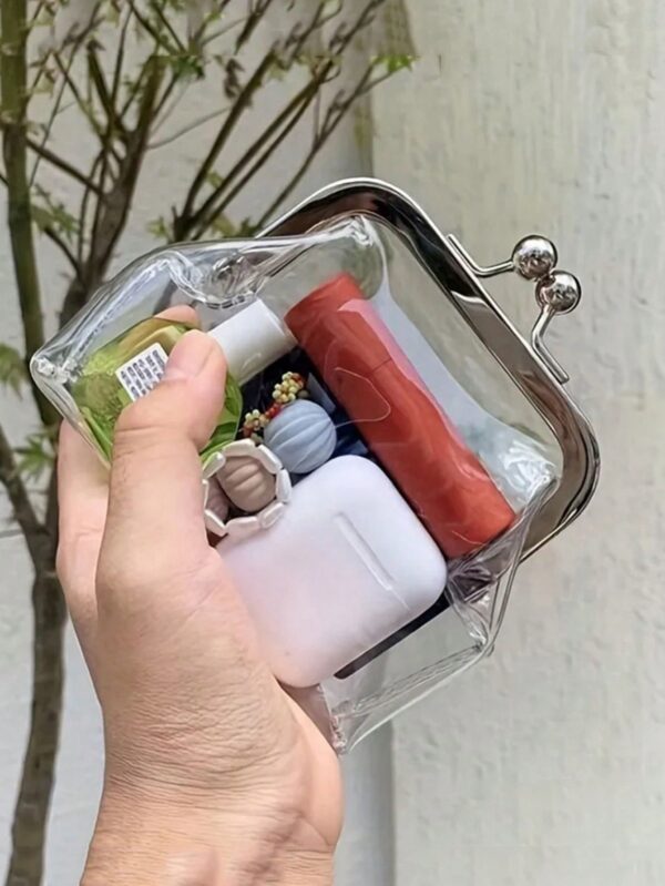 1pc Transparent Portable Storage Bag