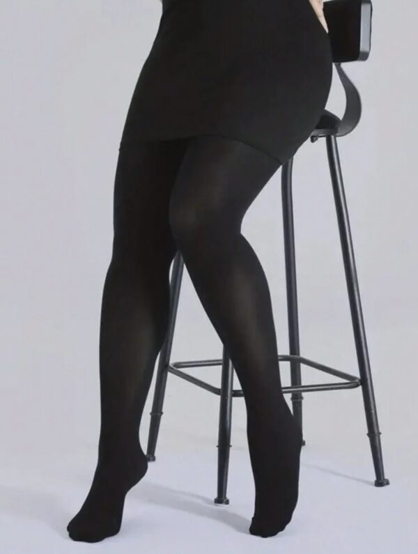 Plus Size 1200D Ultra-Thin High Density Pantyhose Tight - Image 2