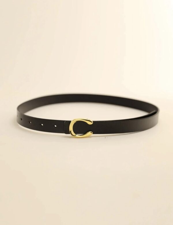 Letter Buckle Casual Belt - Image 2