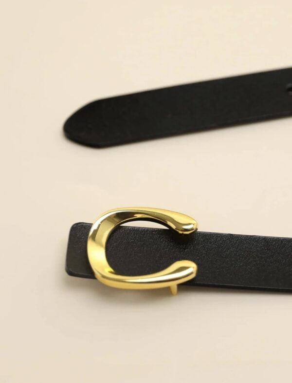 Letter Buckle Casual Belt - Image 3