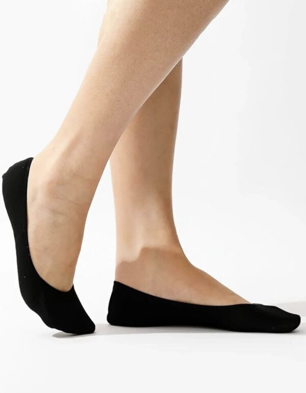 1pair Solid Invisible Socks - Image 3